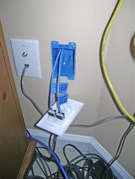 wall box for ethernet cable